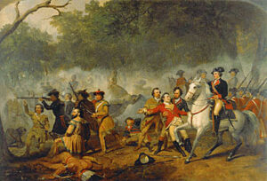 Painting of the French and Indian War
